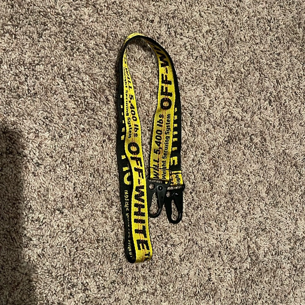 Off-White lanyard, excellent condition
